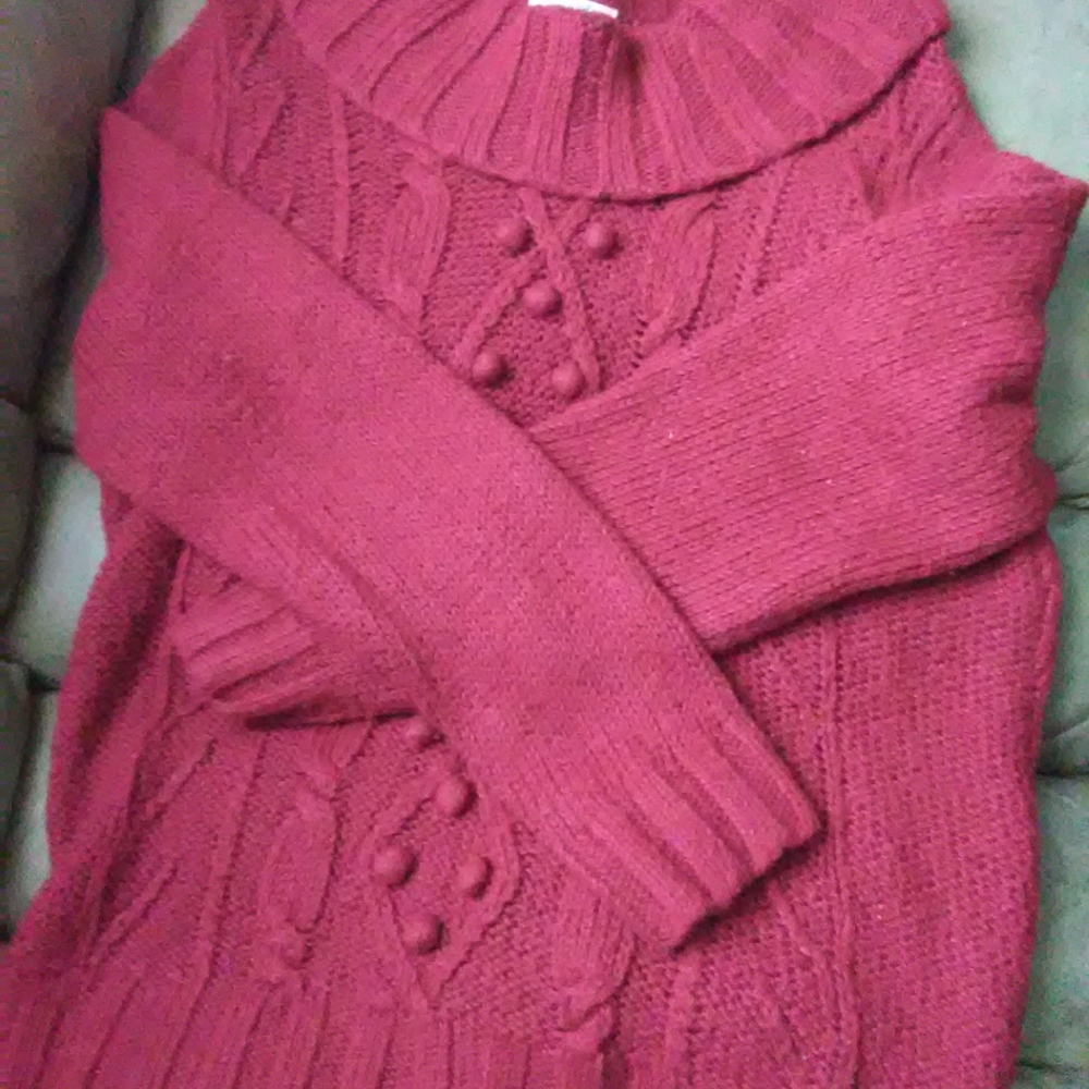 St. John's Bay knit sweater.